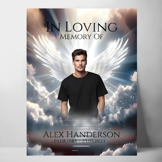 Poster Panneau commémoratif Radiant Angel Ascension