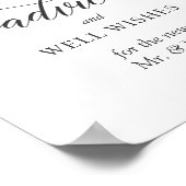 Poster Panneau Conseils et bonnes volontés bleu pâle (Coin)