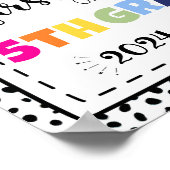 Poster panneau d'accessoires photo du premier jour de 5e  (Coin)