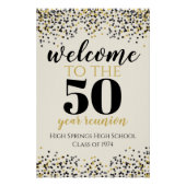 Poster Panneau d'accueil (Devant)