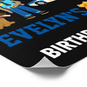 Poster Panneau d'accueil de la police (Coin)