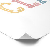 Poster Panneau d'accueil de l'enseignant (Coin)