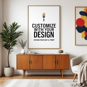 Poster Panneau d'affichage d'événements vierges de 8 x 10