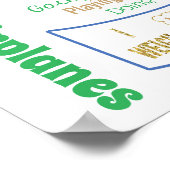 Poster Panneau d'affiche de 5e anniversaire bannière pann (Coin)