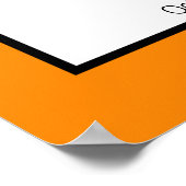 Poster Panneau d'affiche de bienvenue du Mariage d'Hallow (Coin)