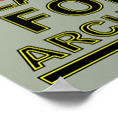 Poster Panneau d'affiche de Blanket Fort Architect Funny (Coin)