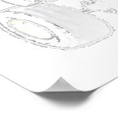 Poster Panneau d'affiche de l'affiche de l'ATV Quad Nut (Coin)