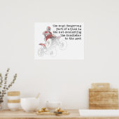 Poster Panneau d'affiche de l'affiche de l'ATV Quad Nut (Cuisine)