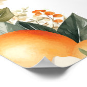 Poster Panneau d'affiche Mariage de bienvenue Oranges de  (Coin)