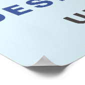 Poster Panneau d'anniversaire personnalisé Chugga Chugga  (Coin)