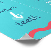 Poster Panneau d'anniversaire sous-marin (Coin)