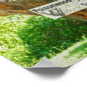 Poster Panneau d'avertissement Poisonwood Tree (Coin)