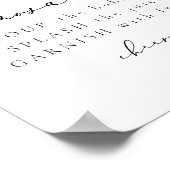 Poster Panneau de bar à mimosas sur le thème de la plage  (Coin)