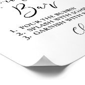 Poster Panneau de bar Maman-osa Olive Leaf Thème de verdu (Coin)