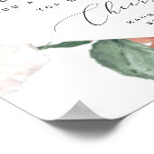 Poster Panneau de bar Mimosa Boho Blooms (Coin)