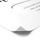 Poster Panneau de bar Mimosa minimal moderne Leyton (Coin)