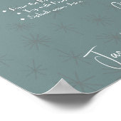 Poster Panneau de bar Mimosa modifiable imprimable (Coin)