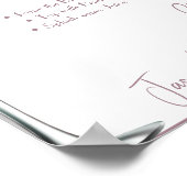 Poster Panneau de bar Mimosa modifiable imprimable (Coin)