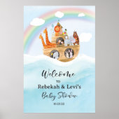 Poster Panneau de bienvenue à l'arche de Noé (Devant)