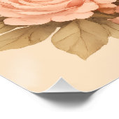 Poster Panneau de Bienvenue Baby Shower (Coin)