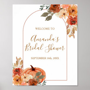 Poster Panneau de bienvenue Baby shower Boho Arch Terraco