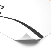 Poster Panneau de Bienvenue Baby Shower Garçon • Thème Ca (Coin)