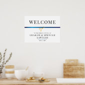 Poster Panneau de bienvenue de coupe de ruban (Cuisine)