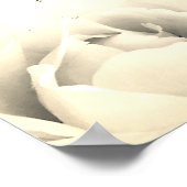 Poster Panneau de bienvenue de mariage de crâne de squele (Coin)