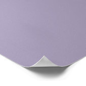 Poster Panneau de bienvenue de mariage DIY lavande violet (Coin)