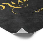 Poster Panneau de bienvenue des tournesols rustiques (Coin)