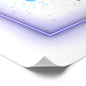 Poster Panneau de bienvenue du Cool Neon Glow (Coin)