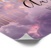 Poster Panneau de bienvenue du mémorial des portes célest (Coin)