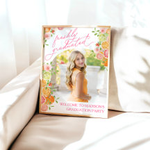 Panneau de Bienvenue Fleurs d'Oranger pour Jeune D