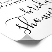 Poster Panneau de bienvenue floral Rose Rouge pour la fêt (Coin)