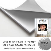 Poster Panneau de bienvenue funéraire au feuillage rustiq