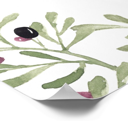 Poster Panneau de bienvenue italien toscan grec (Coin)