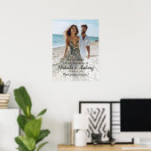 Poster Panneau de bienvenue mariage avec photo (Bureau à domicile)