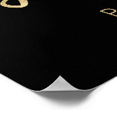 Poster Panneau de bienvenue pour anniversaire de mariage  (Coin)