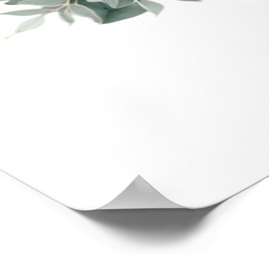 Poster Panneau de bienvenue pour baby shower avec fille e (Coin)