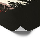 Poster Panneau de bienvenue pour Baby Shower Bear Lumberj (Coin)