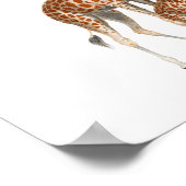 Poster Panneau de bienvenue pour Baby Shower éléphant & g (Coin)