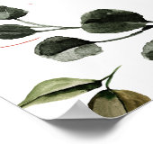 Poster Panneau de bienvenue pour Baby Shower sur le thème (Coin)