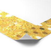 Poster Panneau de bienvenue pour Bat Mitzvah Sweet Sixtee (Coin)