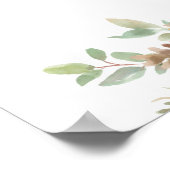 Poster Panneau de bienvenue pour dîner de répétition de v (Coin)