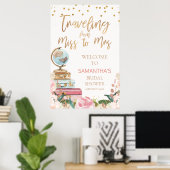 Poster Panneau de bienvenue pour enterrement de vie de je (Bureau à domicile)