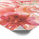 Poster Panneau de bienvenue pour fête de fiançailles Pink (Coin)