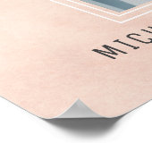 Poster Panneau de bienvenue pour la célébration de la vie (Coin)