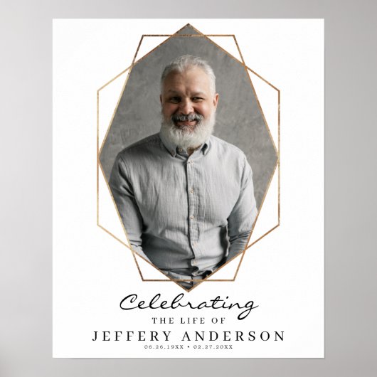 Poster Panneau de bienvenue pour la Célébration d'or de l (Devant)