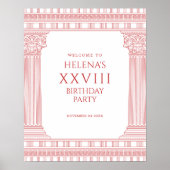 Poster Panneau de bienvenue pour la fête de la déesse (Devant)