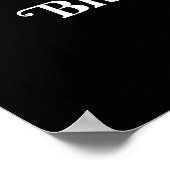 Poster Panneau de bienvenue pour la fête de mariage de Sh (Coin)